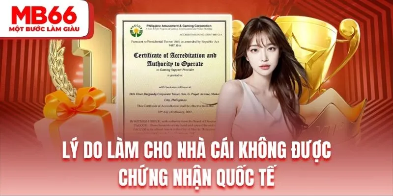 Tổng hợp lý do có thể làm cho MB66 không được công nhận uy tín